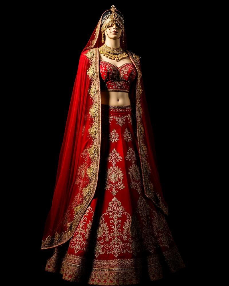 Sindoor Bridal Lehenga